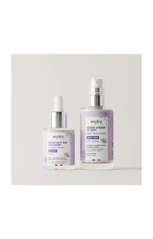 Crème & sérum anti-âge - Collagène - Peaux matures
