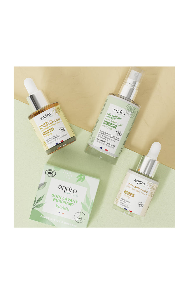 Routine anti-imperfections - Peaux mixtes à grasses & à imperfections - 4 produits