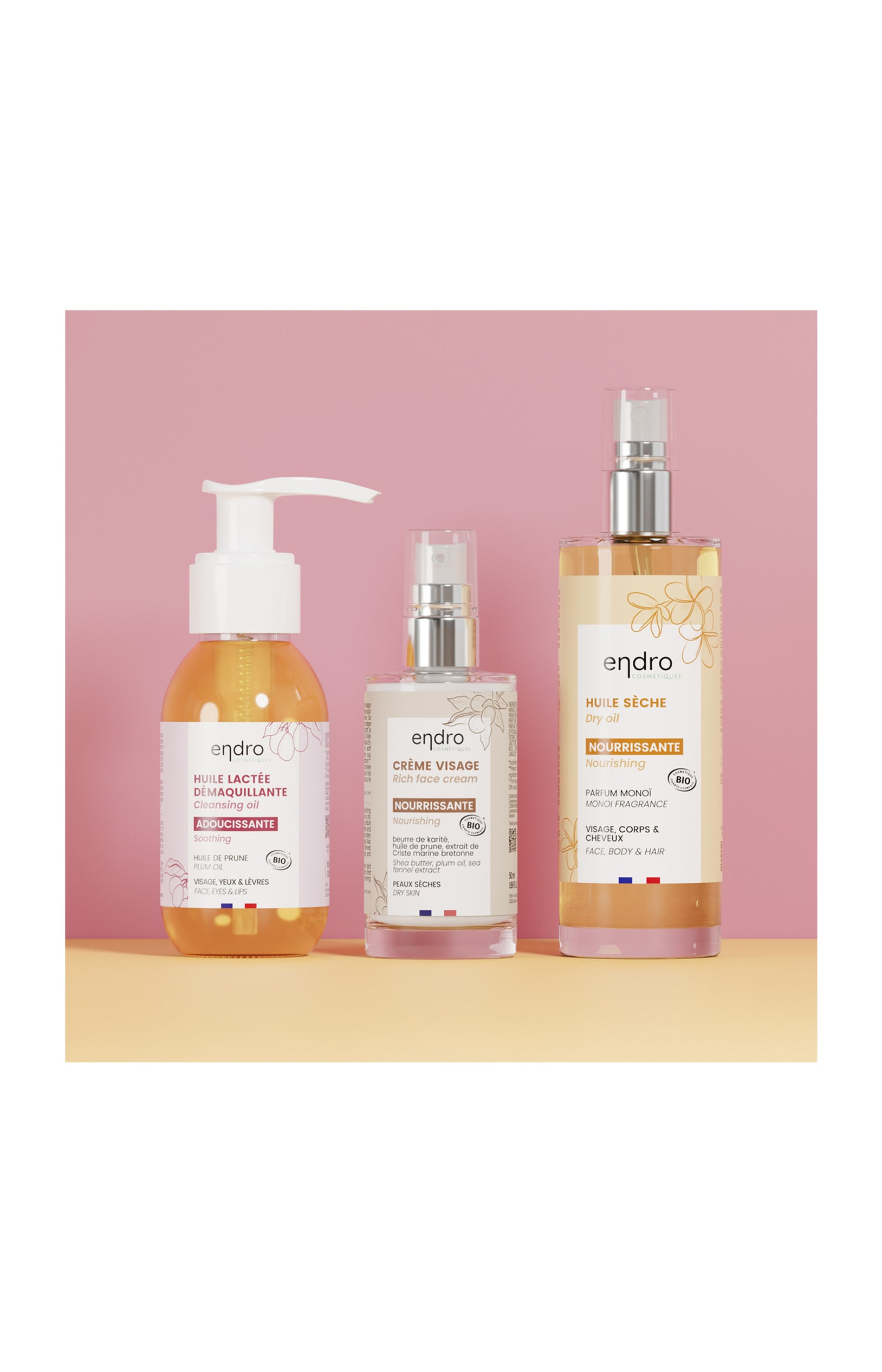 Routine nourrissante - Visage - 3 produits