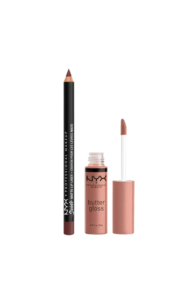 Crayon à lèvres & gloss - Cold Brew & Madeleine