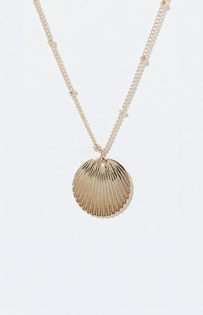 Collier Anna - Acier inoxydable - Doré