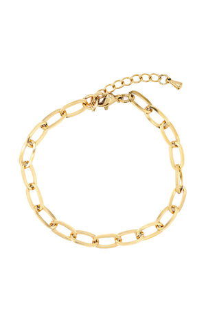 Bracelet Judith - Acier inoxydable - Doré