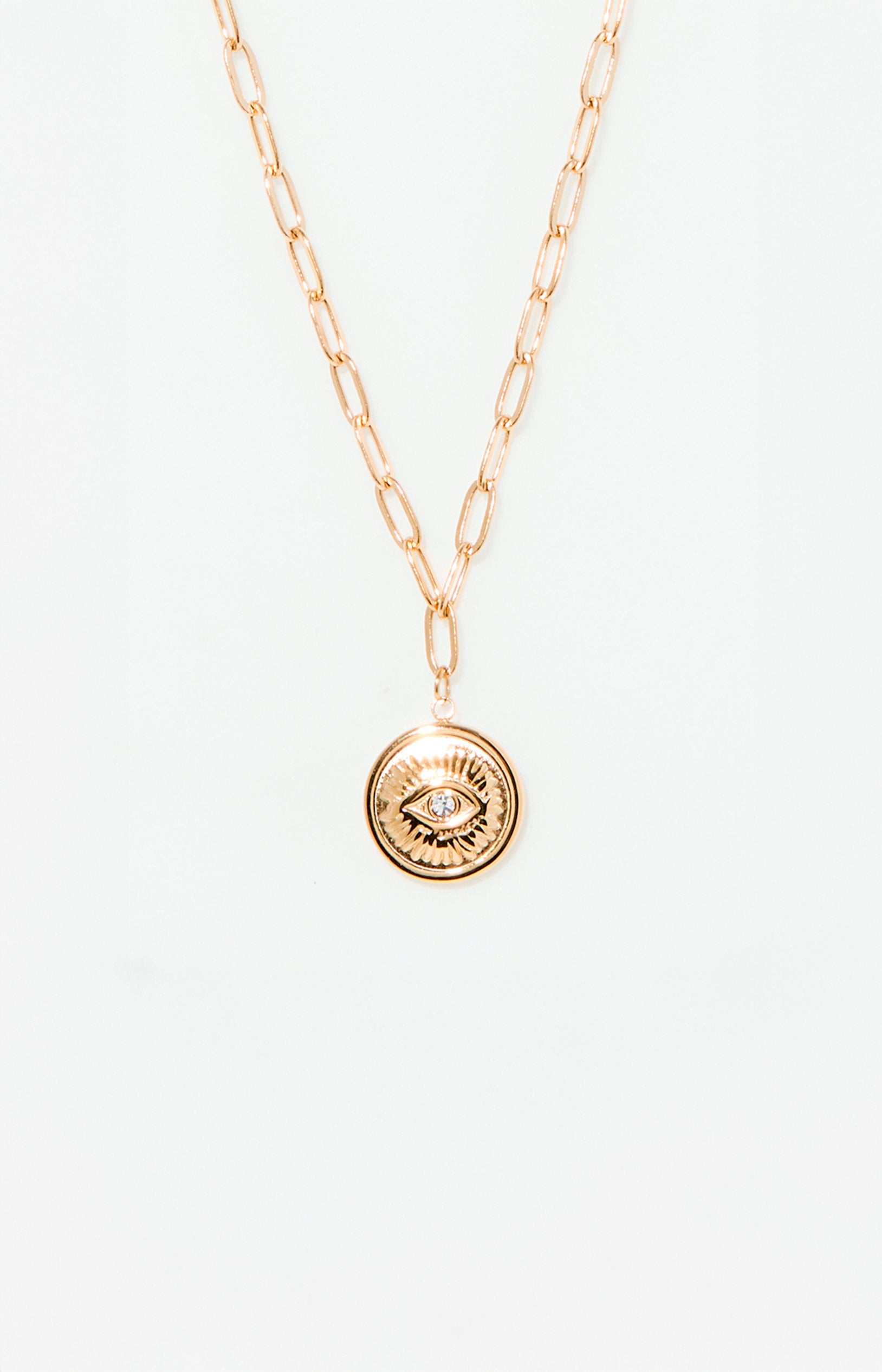 Collier Beatrice - Acier inoxydable - Doré
