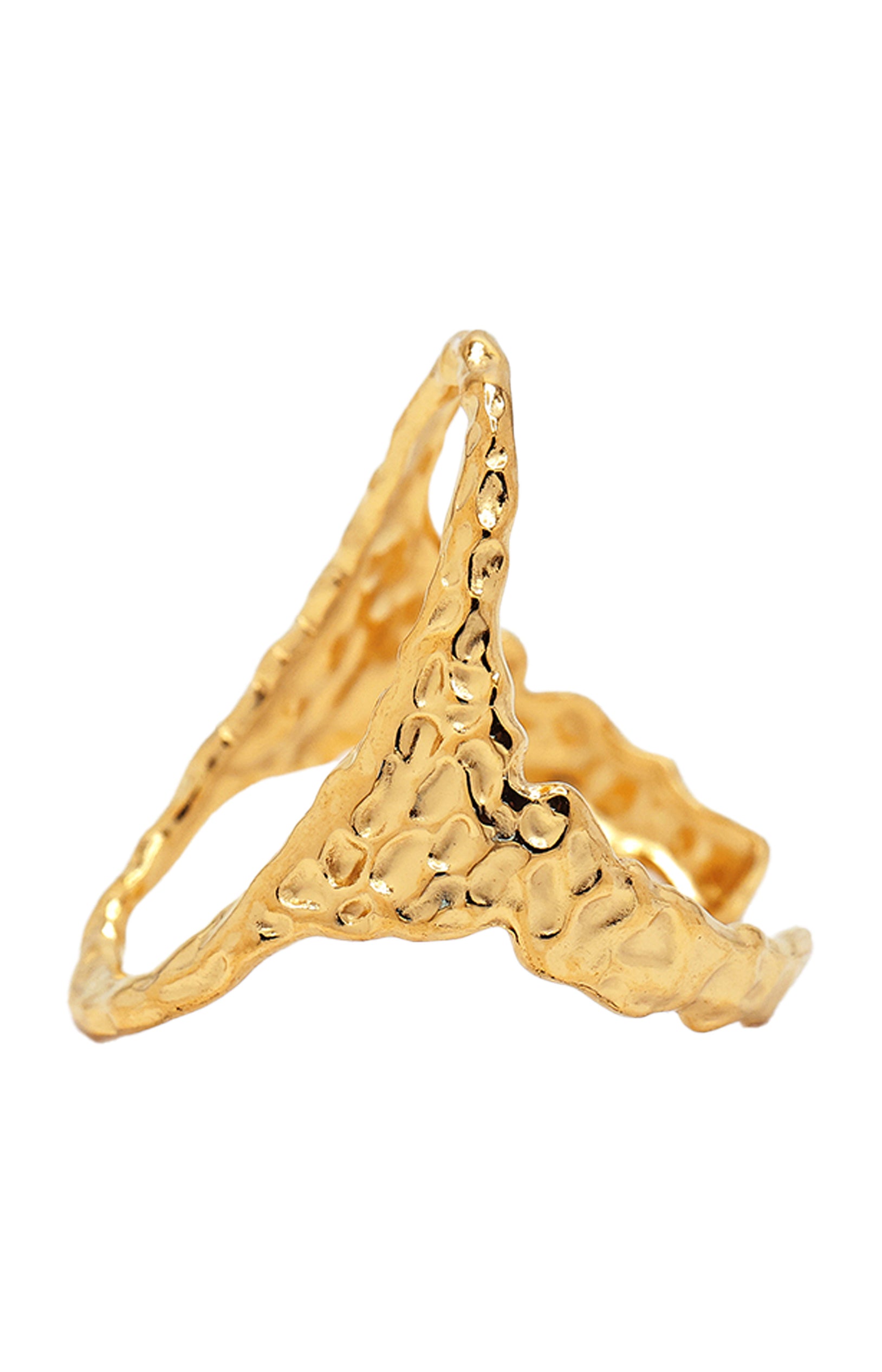 Bague Ajustable Tiffany - Acier inoxydable - Doré