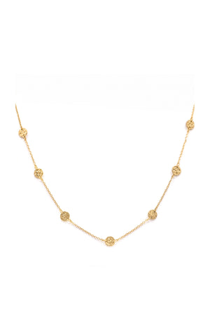 Collier Loana - Acier inoxydable - Doré