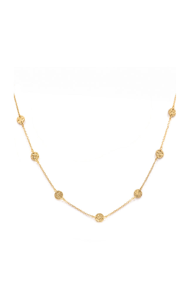Collier Loana - Acier inoxydable - Doré