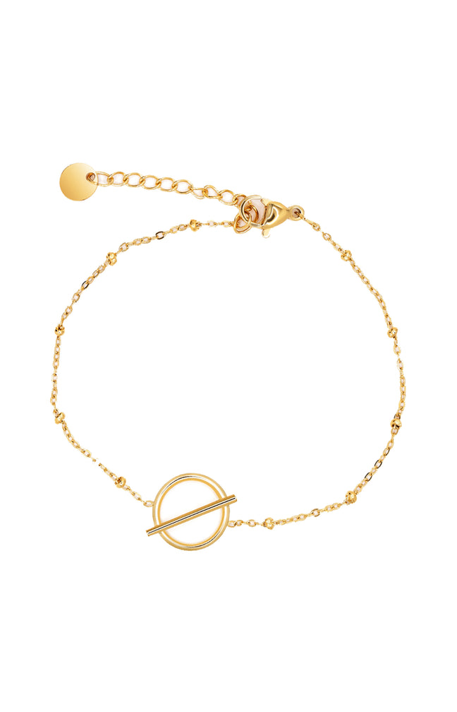 Bracelet Ninon - Acier inoxydable - Doré