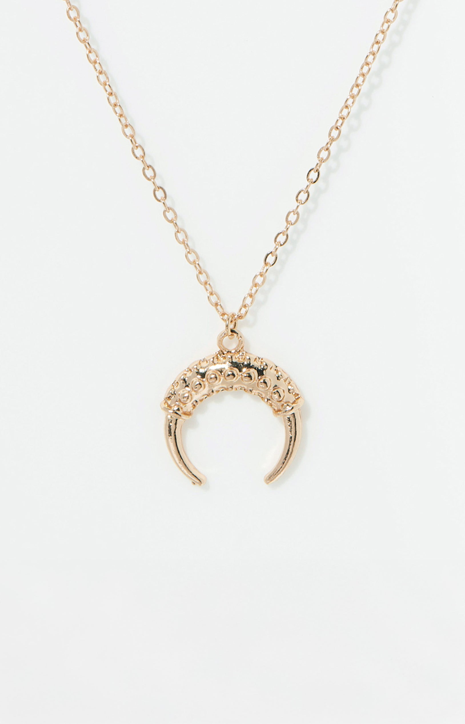 Collier Angela - Acier inoxydable - Doré
