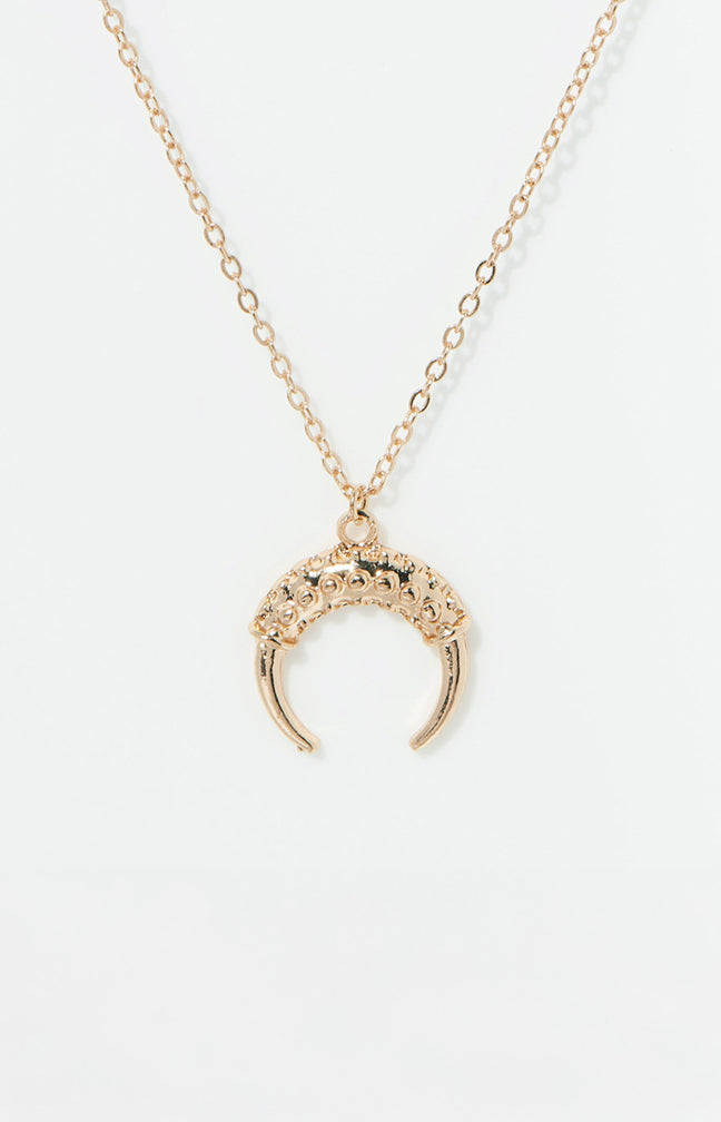 Collier Angela - Acier inoxydable - Doré
