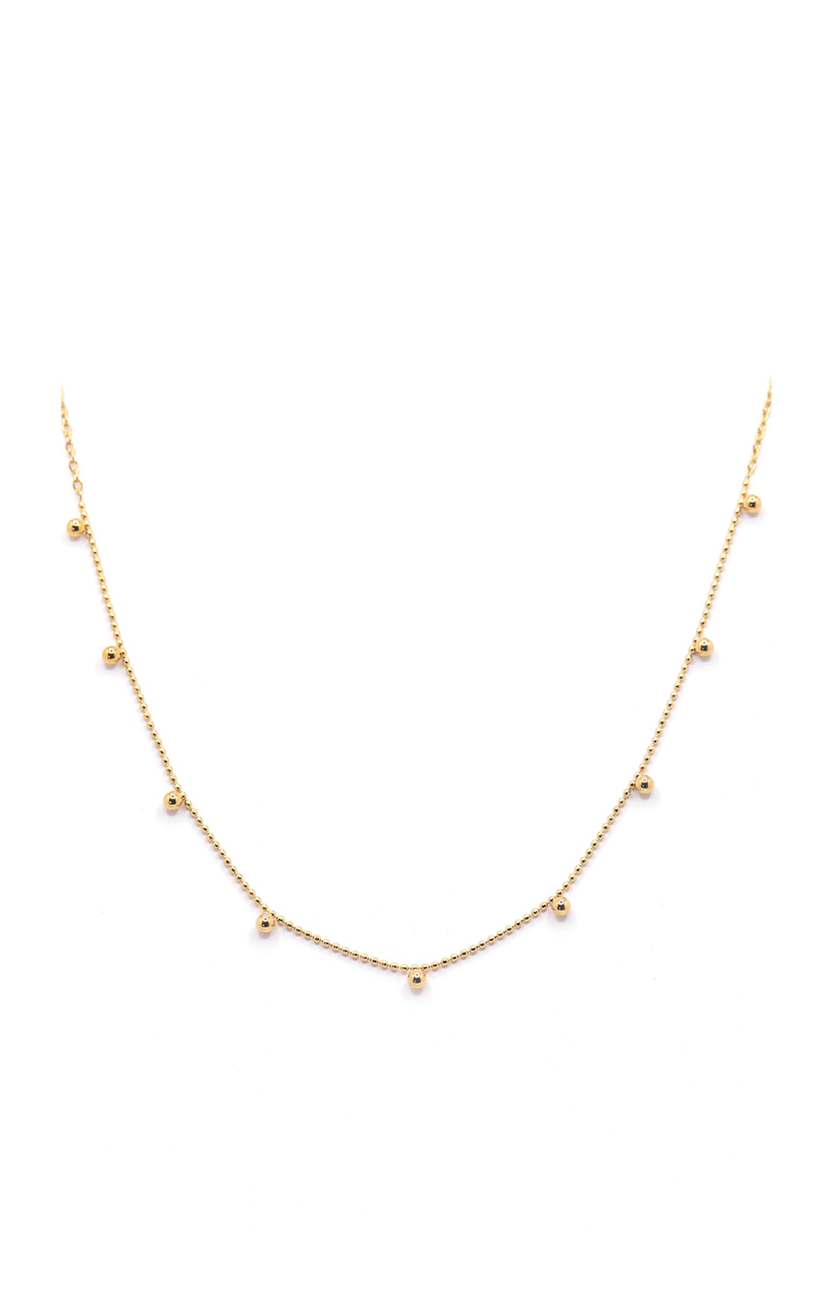 Collier Giulia - Acier inoxydable - Doré