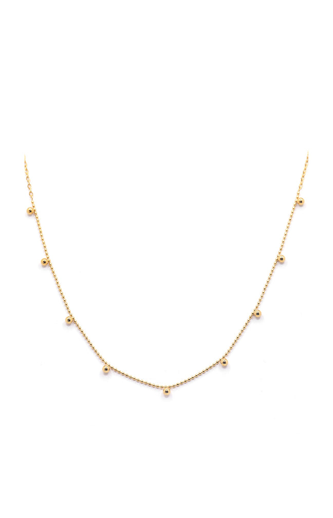 Collier Giulia - Acier inoxydable - Doré