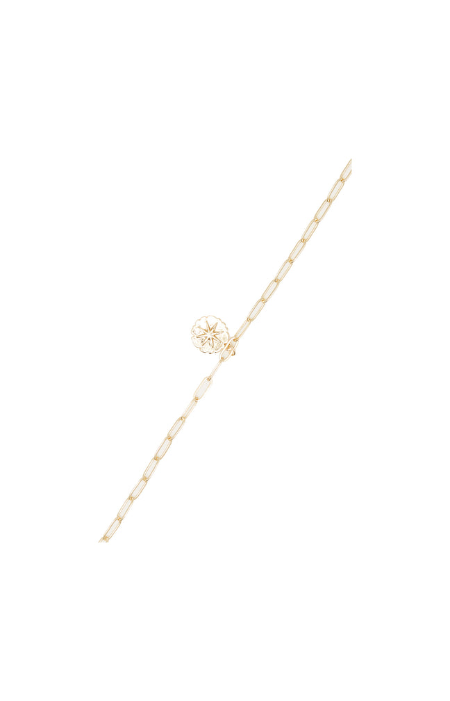 Bracelet Delphine - Acier inoxydable - Doré