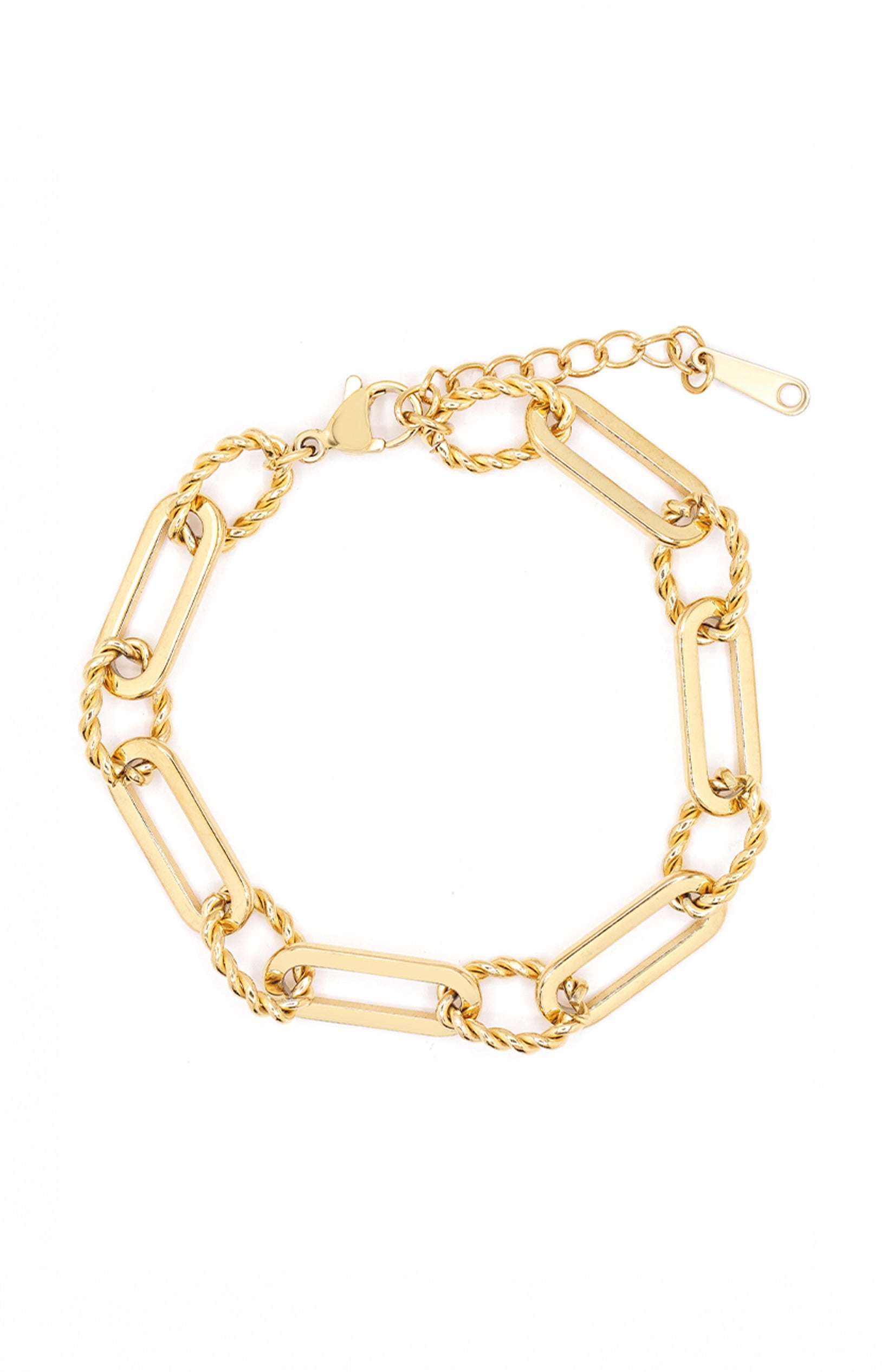 Bracelet Laura - Acier inoxydable - Doré
