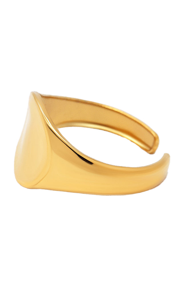 Bague Ajustable Suzette - Acier inoxydable - Doré