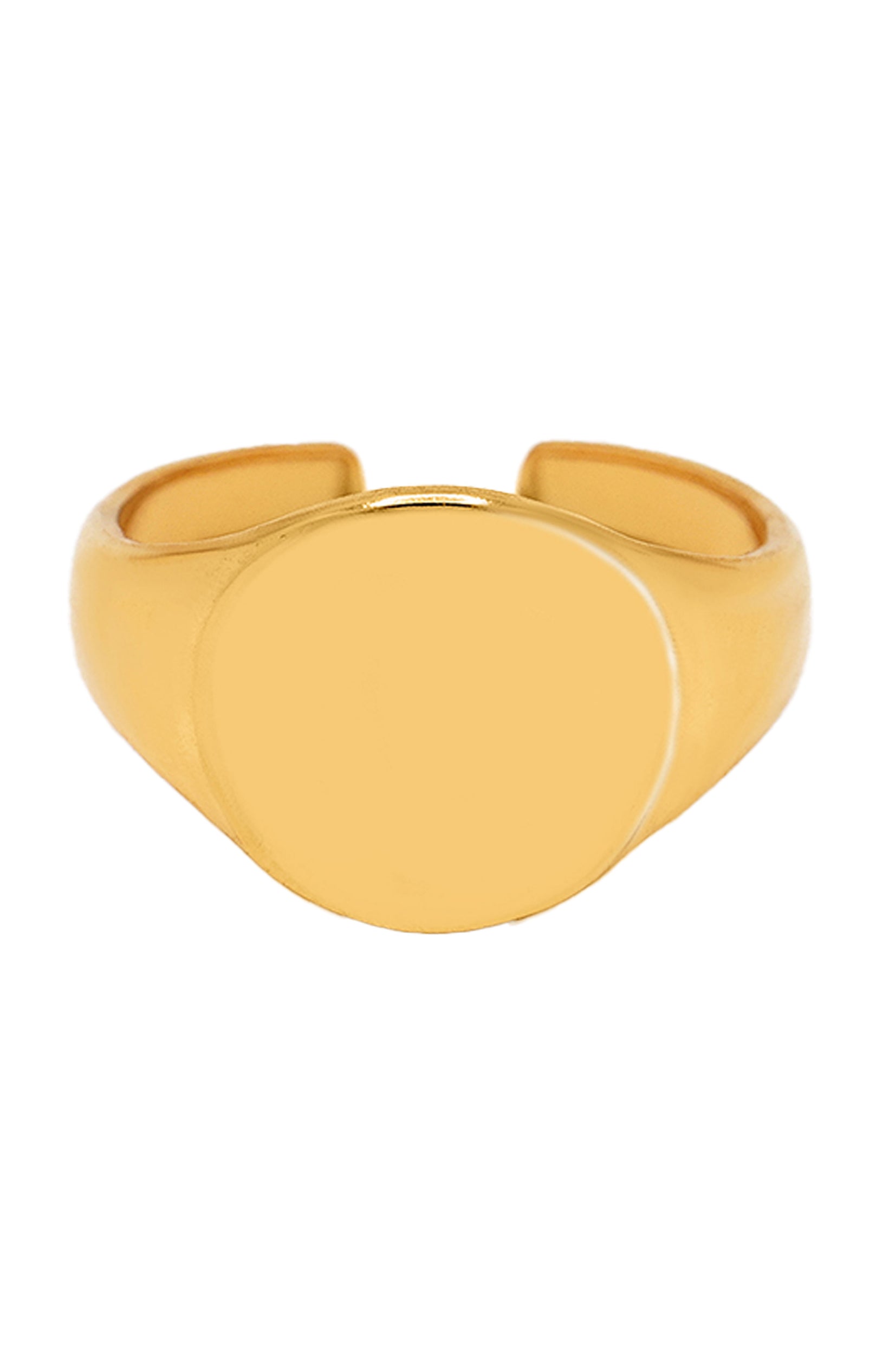 Bague Ajustable Suzette - Acier inoxydable - Doré