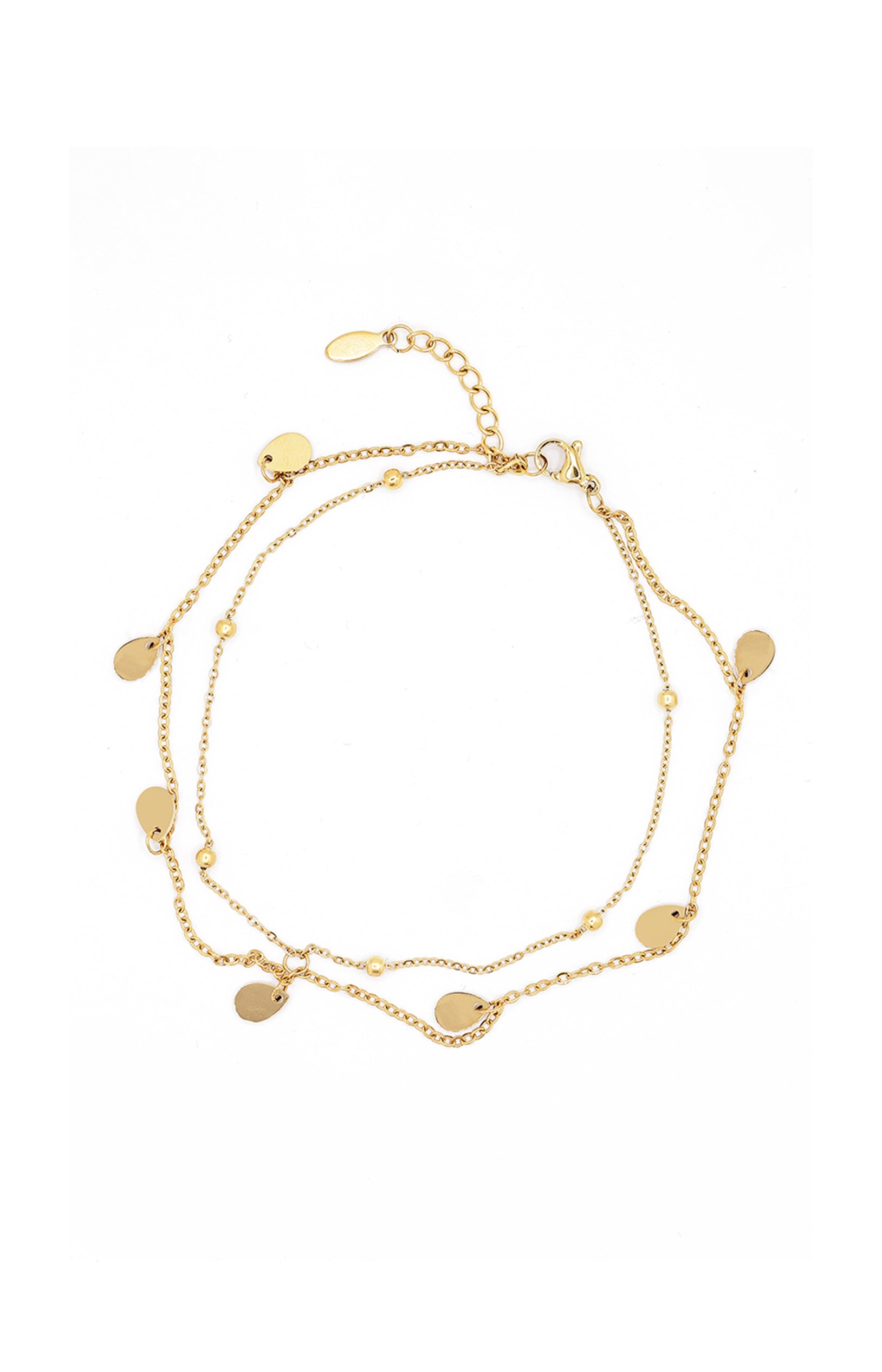 Bracelet Ingrid - Acier inoxydable - Doré