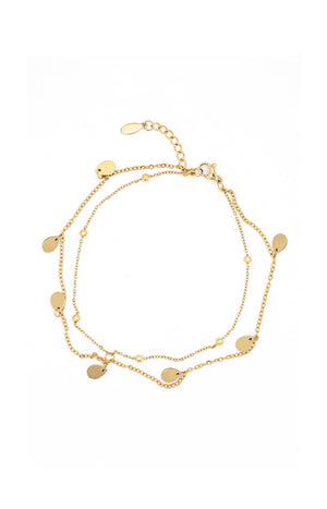 Bracelet Ingrid - Acier inoxydable - Doré