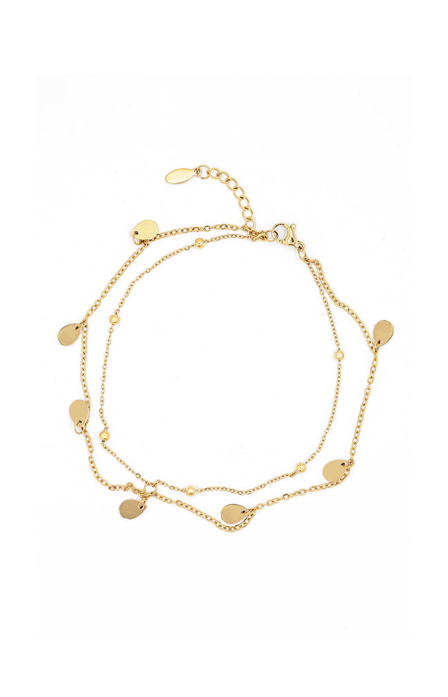 Bracelet Ingrid - Acier inoxydable - Doré