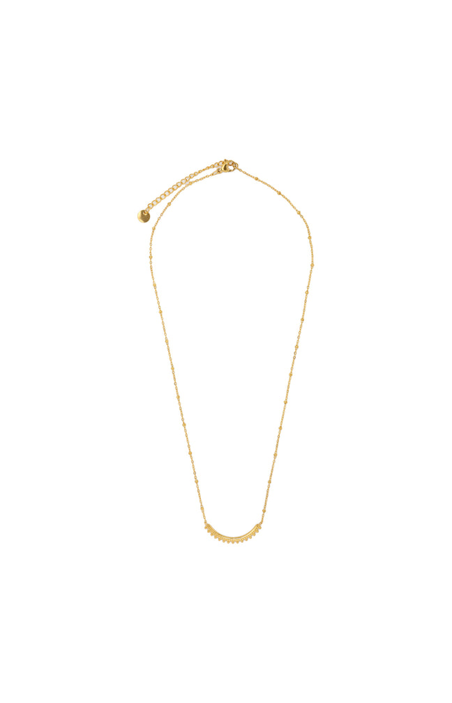 Collier Irène - Acier inoxydable - Doré