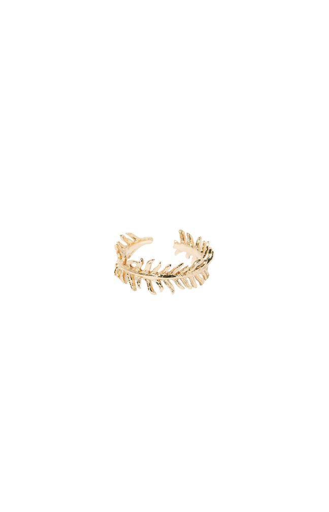 Bague Ajustable Alexia - Acier inoxydable - Doré