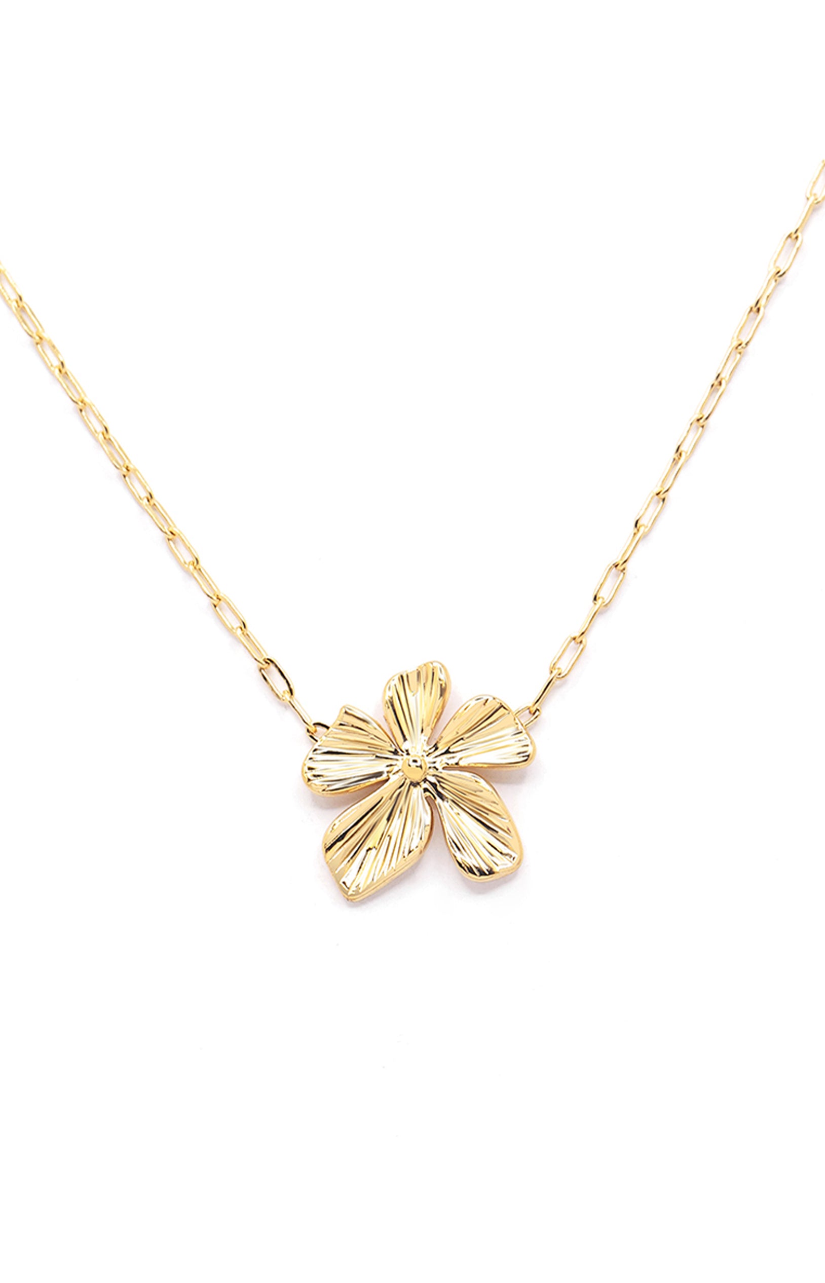 Collier Oriane - Acier inoxydable - Doré