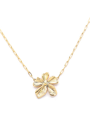 Collier Oriane - Acier inoxydable - Doré