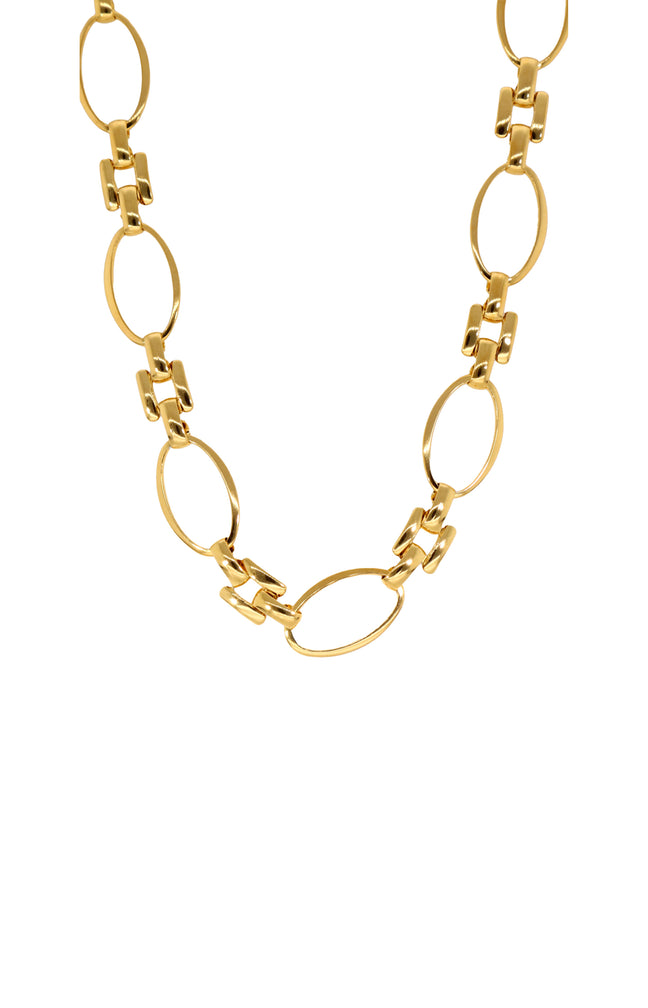Collier Juliette - Acier inoxydable - Doré
