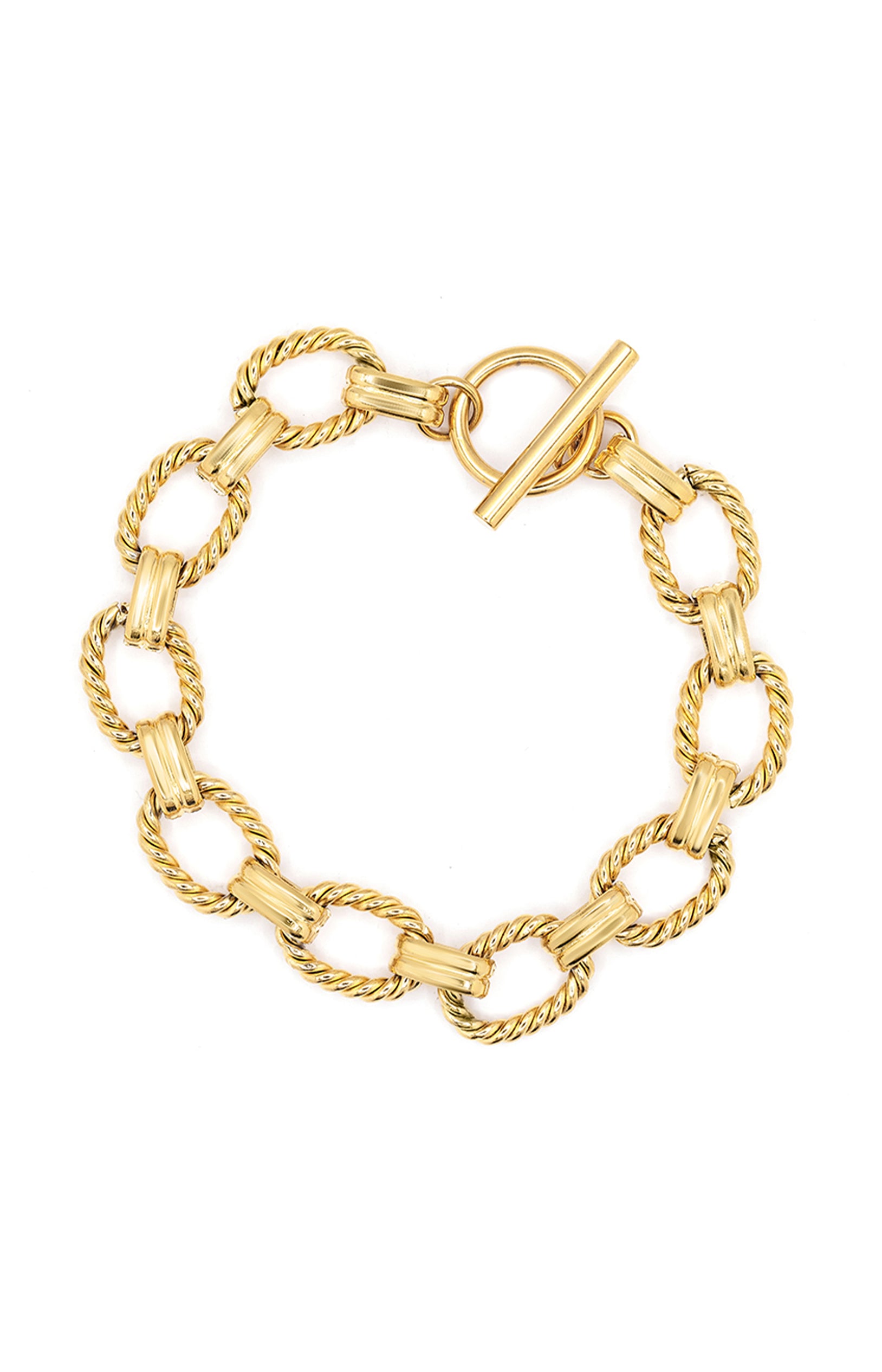 Bracelet Galatée - Acier inoxydable - Doré