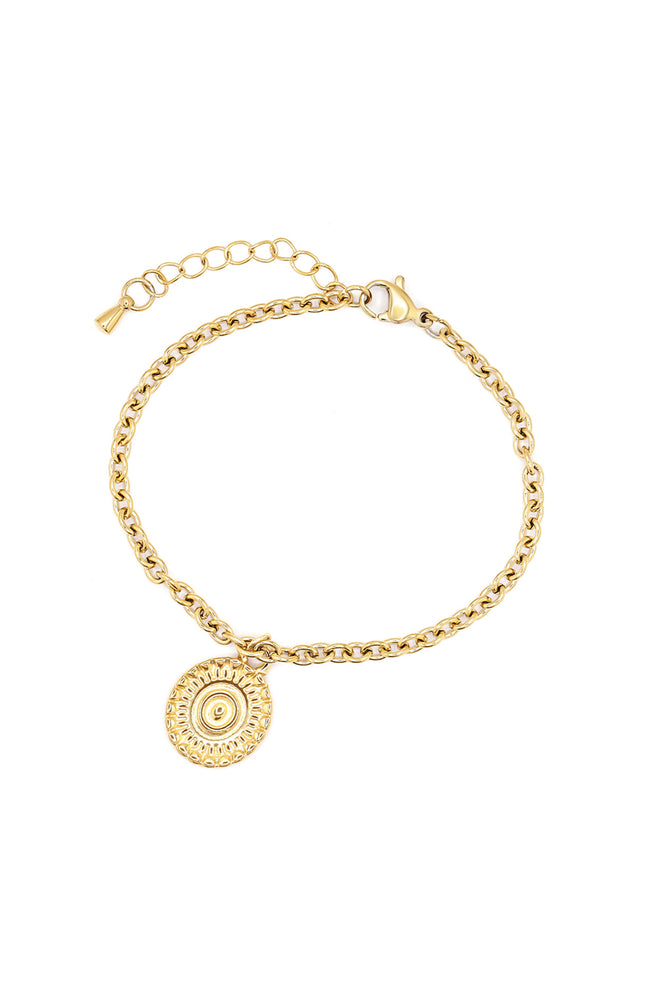 Bracelet Jennifer - Acier inoxydable - Doré