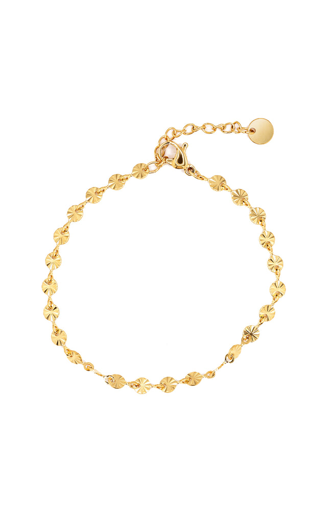 Bracelet Déborah - Acier inoxydable - Doré
