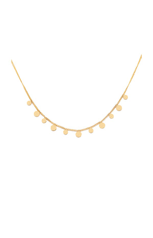 Collier Karine - Acier inoxydable - Doré