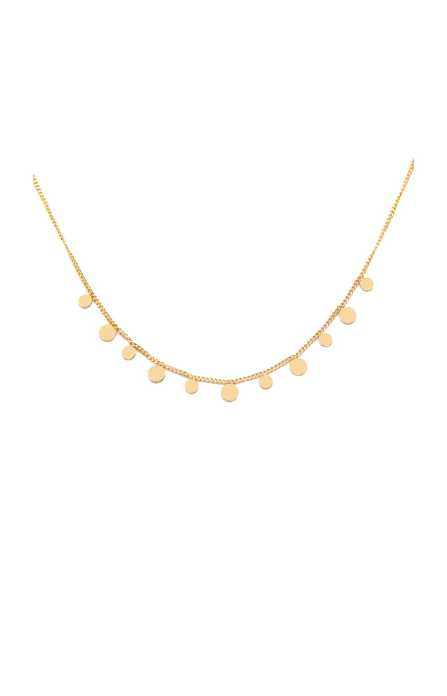 Collier Karine - Acier inoxydable - Doré