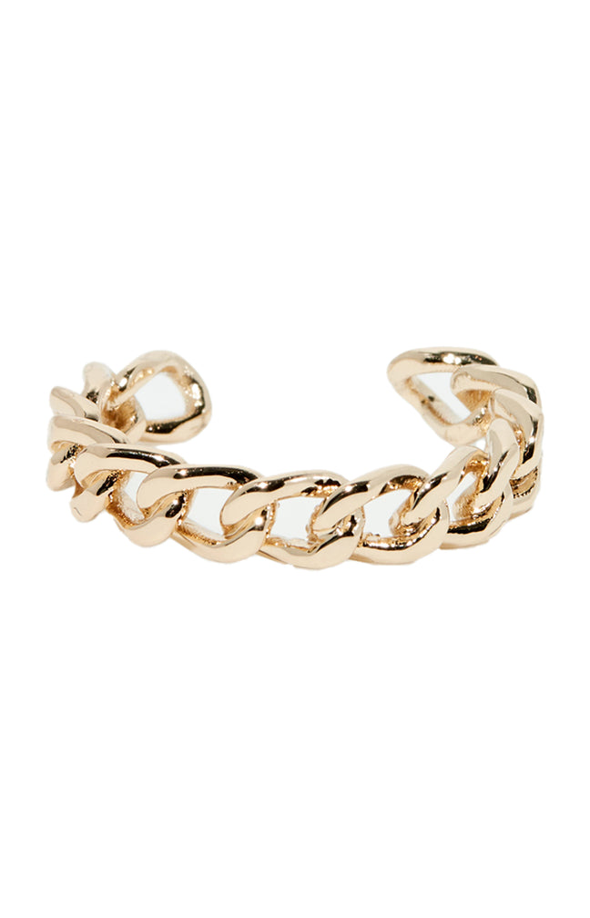 Bague Ajustable Adèle - Acier inoxydable - Doré