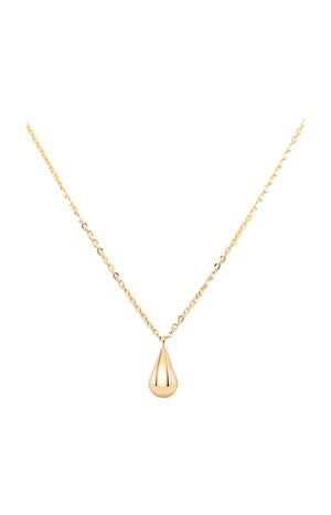Collier Julienne - Acier inoxydable - Doré
