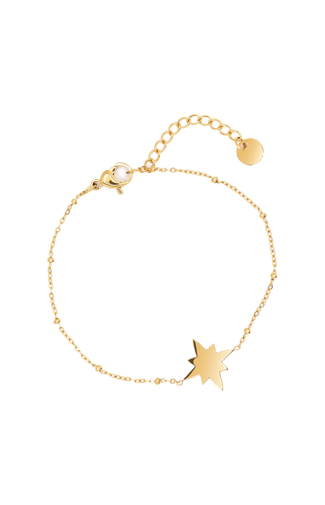 Bracelet Philippine - Acier inoxydable - Doré
