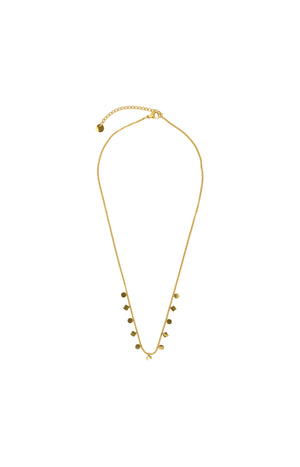 Collier Jessica - Acier inoxydable - Doré