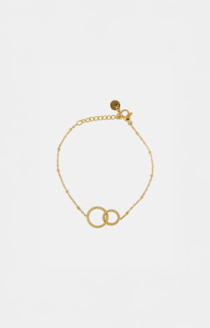 Bracelet Rina - Acier inoxydable - Doré