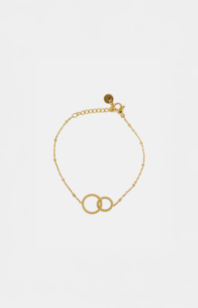 Bracelet Rina - Acier inoxydable - Doré