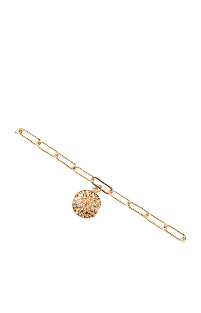 Bracelet Dominique - Acier inoxydable - Doré