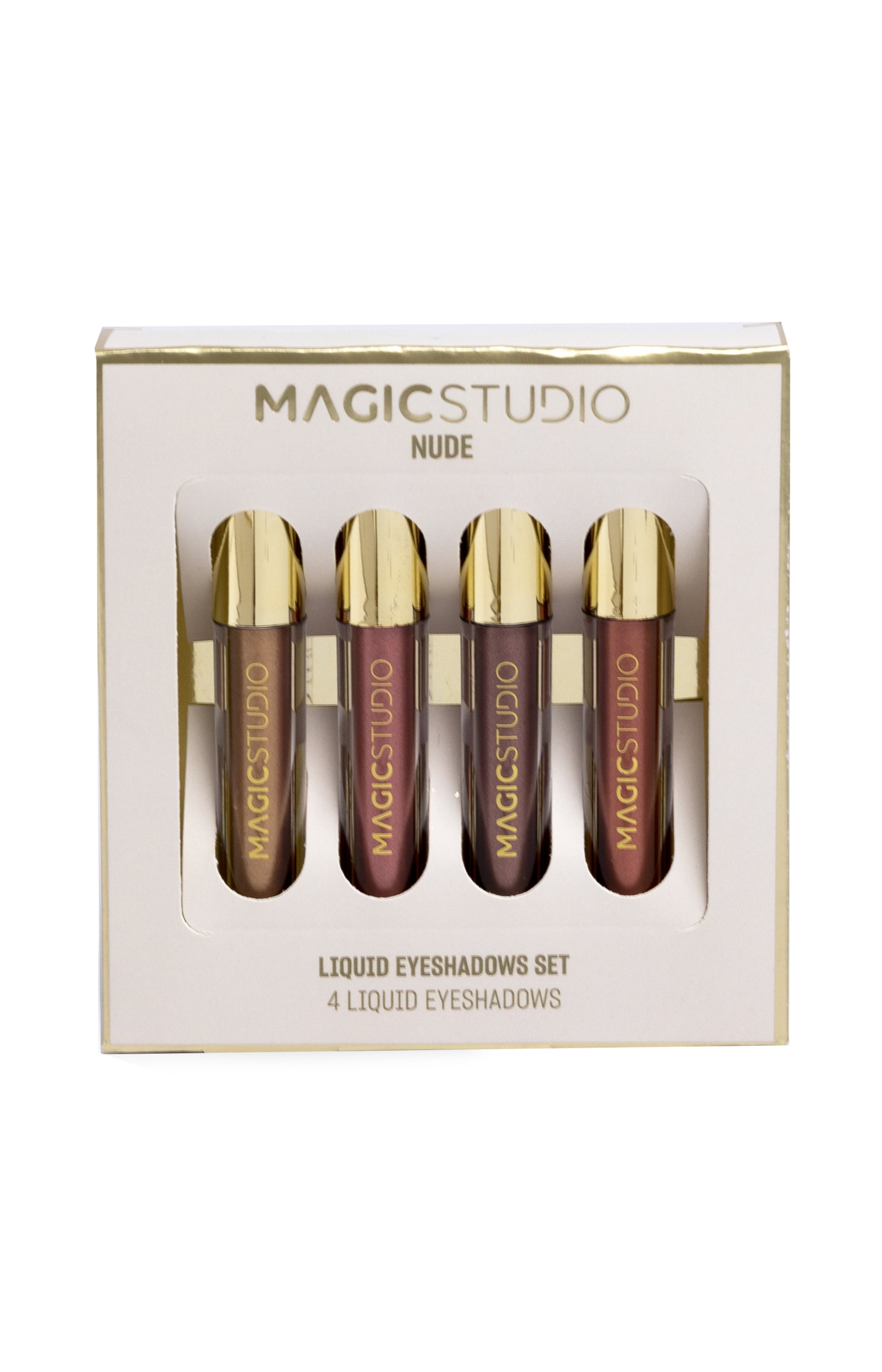 Coffret d'ombres à paupières liquides - Nude - 4 produits