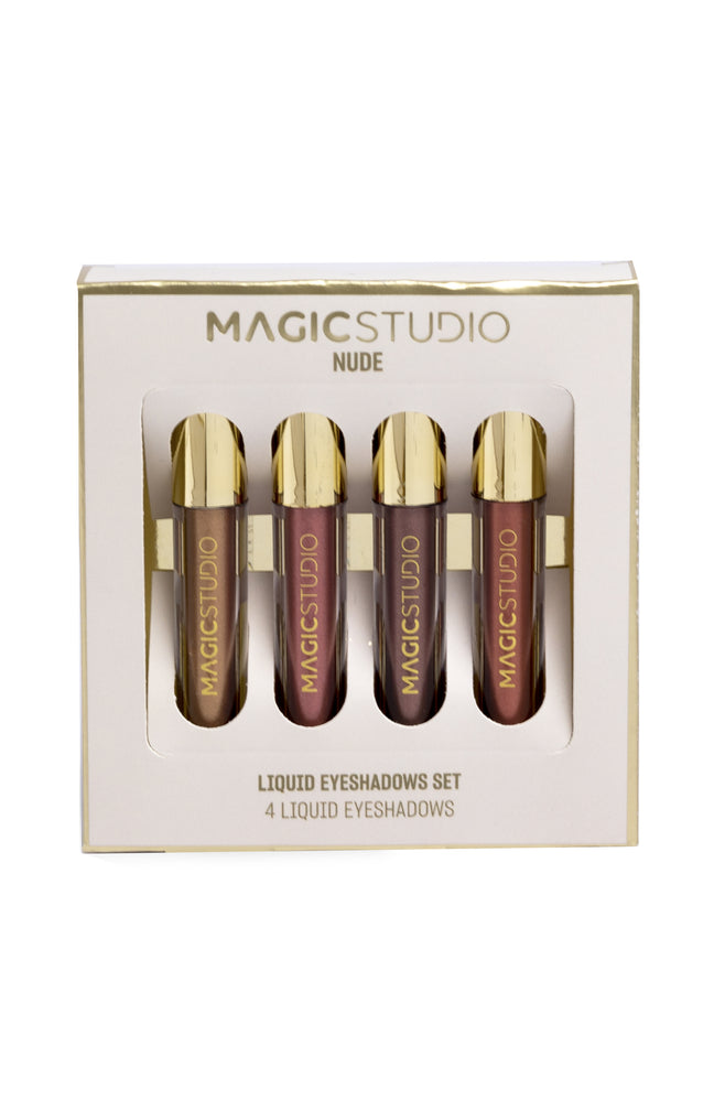Coffret d'ombres à paupières liquides - Nude - 4 produits