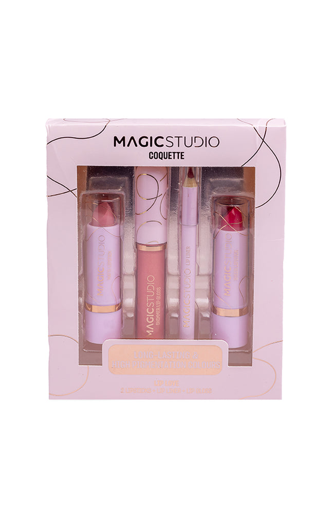 Coffret lèvres - Coquette - 4 produits