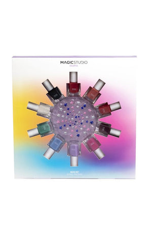 Coffret nail art - Vernis à ongles & accessoires - 11 produits