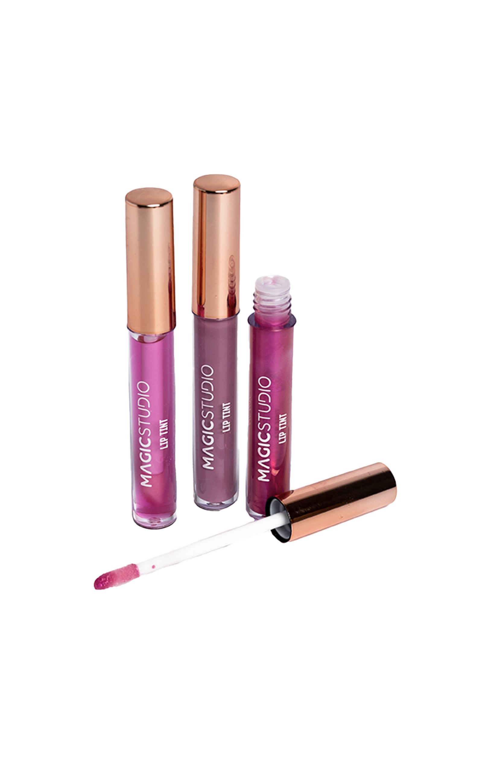 Coffret gloss & huile à lèvres - Quartz Rose - 3 x 5,5 ml