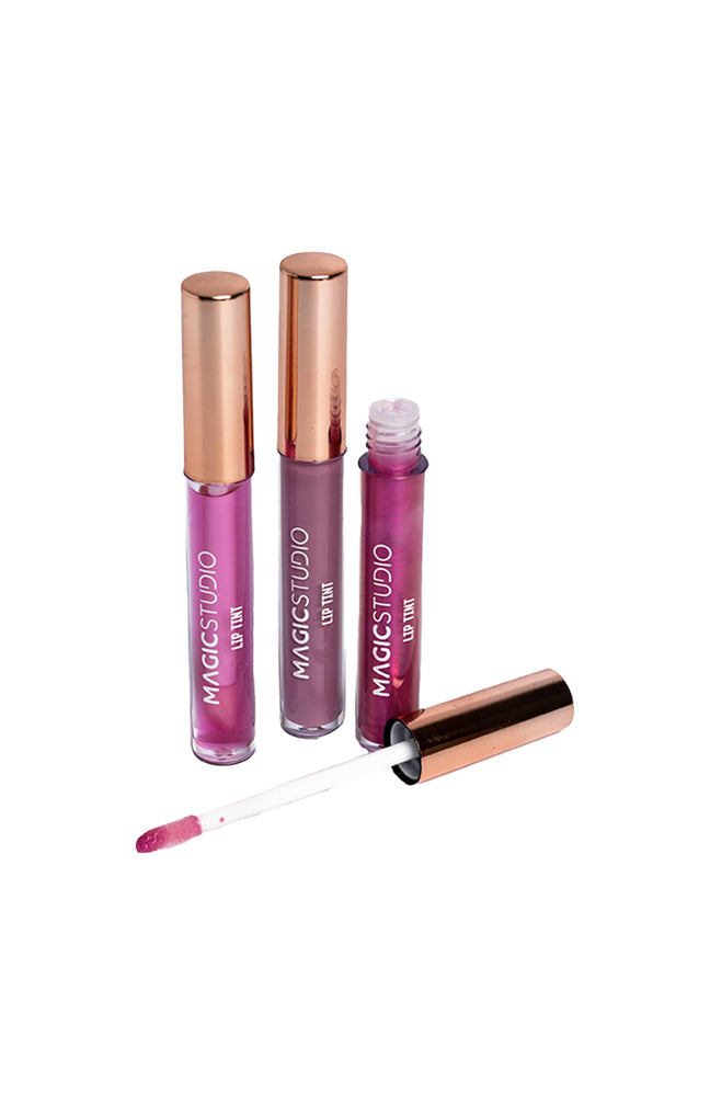 Coffret gloss & huile à lèvres - Quartz Rose - 3 x 5,5 ml