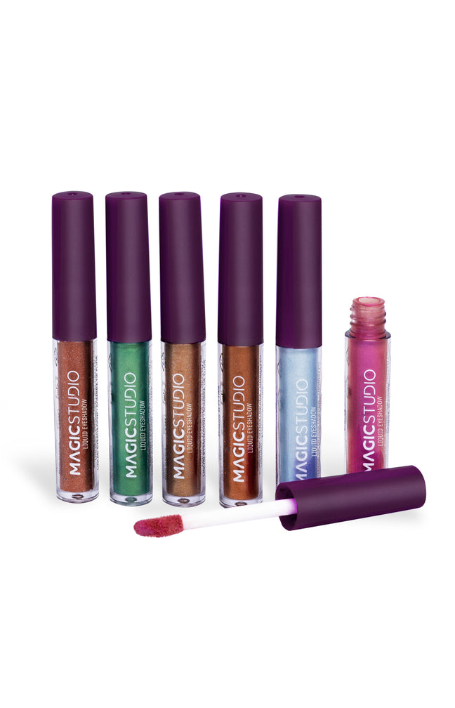 Coffret de 6 ombres à paupières liquides - New Rules