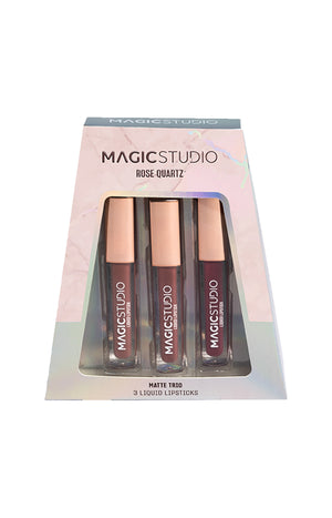 Rouges à lèvres liquides mat - Rose quartz - 3 unités