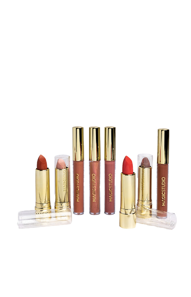 Coffret rouges à lèvres - Nudes Lips Duo - 8 produits