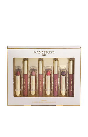 Coffret rouges à lèvres - Nudes Lips Duo - 8 produits