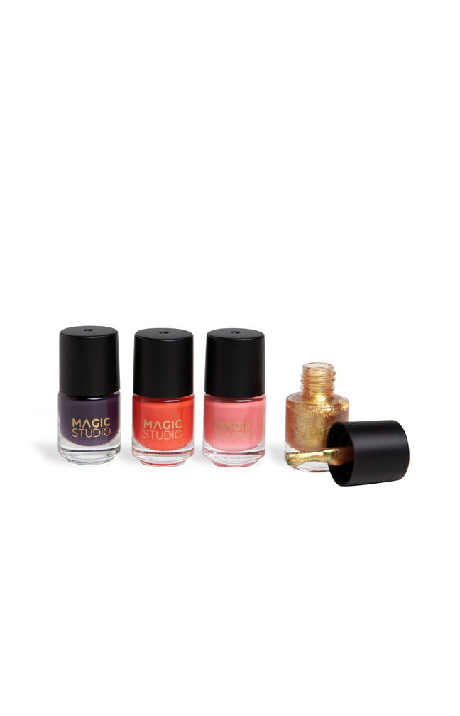Coffret de 4 vernis à ongles - Colorful